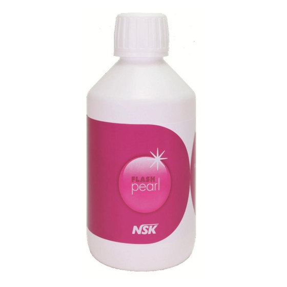 Poudre Flash Pearl NSK (Supra gingival) conditionnement bouteilles 4x300g - Poudre d'aéropolissage 54µm
