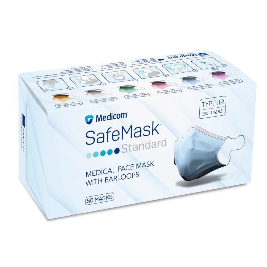 Masque medical Type II R , bleu antibactériens EFB 99% - Masques de  protection - Protections spécifiques - Gants & Protection médicale -  Consommables médicaux 